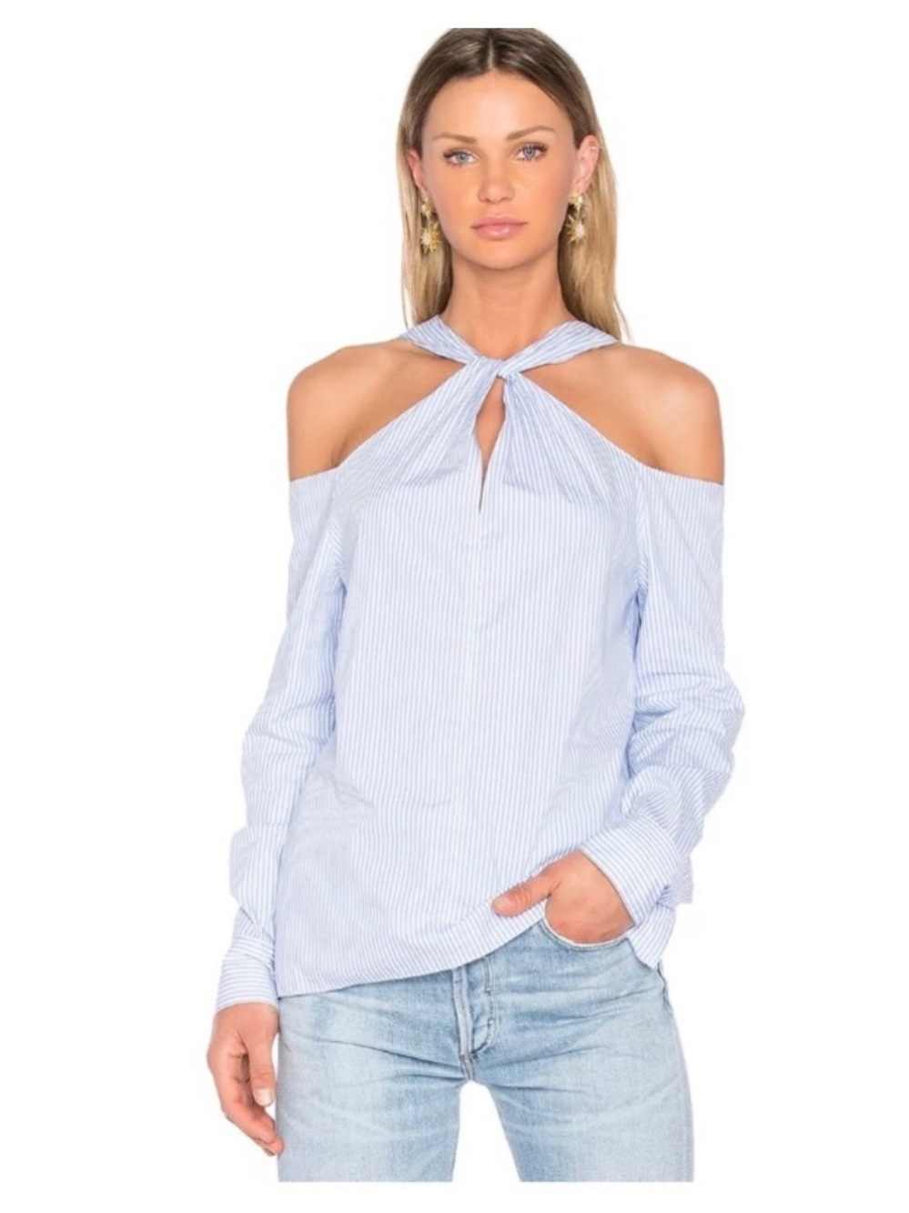 Rag & Bone Collingwood cold shoulder Top